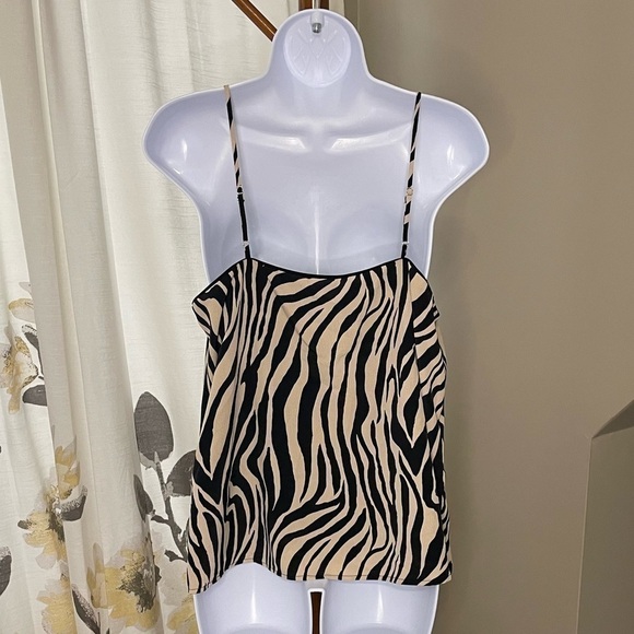 𝅺NAKED Zebra Zebra Print Camisole Size Large - Picture 4 of 4